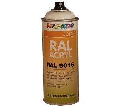 PEINTURE ACRYLIQUE BRILLANT RAL 9016 BLANC TRAFIC