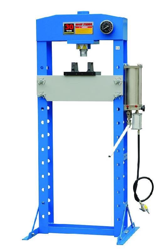 Presse hydropneumatique d'atelier 30T - capacité 30 tonnes - course du vérin 150 mm_0
