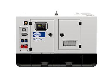 Groupe électrogène diesel PRO60-2 - 60 kVA / 48 kW - Moteur Perkins - FG Wilson - Compatible HVO_0