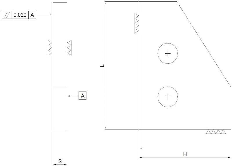 Équerre de mesure 90° - Métrologie et Atelier - Stabilité élevée et tolérance serrée_0