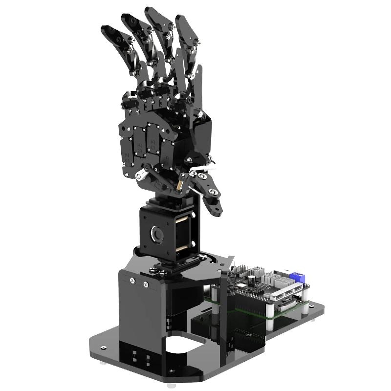 ROBOT HUMANOIDE CONSTRUCTION ET PROGRAMMATION BRAS MAIN HIWONDER UHANDPI RASPBERRY PI 4B 4 GO ROBOTIC HAND AI VISION PYTHON_0