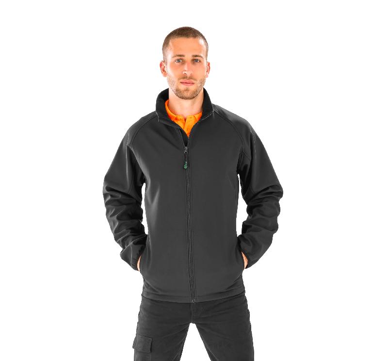 Veste softshell homme recyclée - polyester recyclé - Réf: R901M - marque Result_0