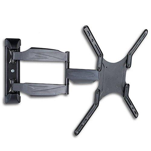 TECHLY ICA-PLB 171M - Support mural pour écran plat 23'' à 55'' - Noir - Capacité 30 kg - Inclinaison -2° à 12° - Distance mur 4,6 à 53,1 cm_0