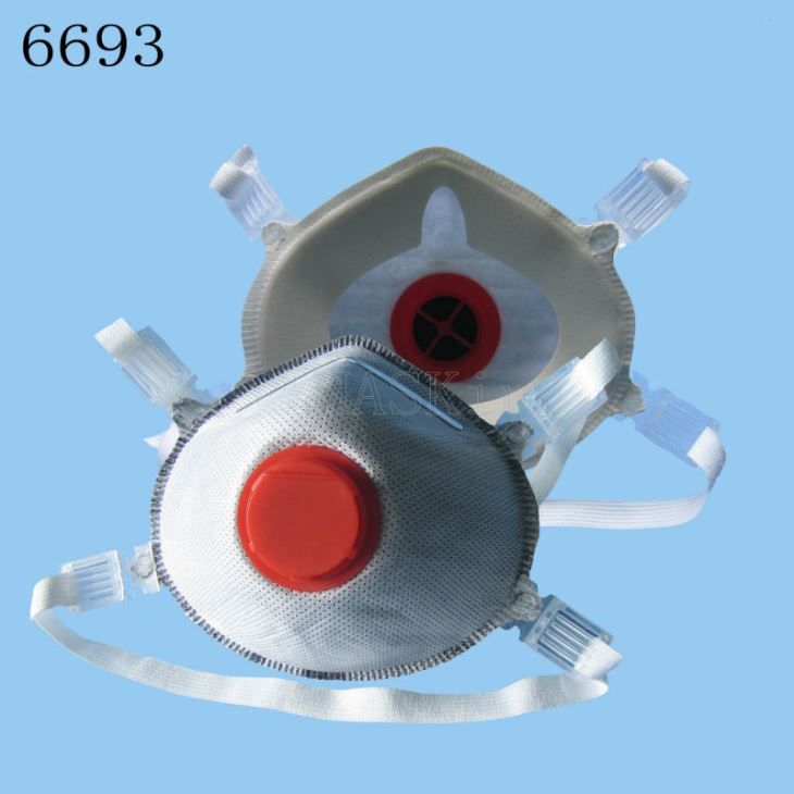 6693 - masque ffp3 - suzhou sanical protection product manufacturing co. Ltd - a poussière avec charbon actif_0