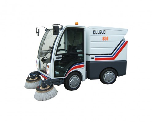 Balayeuse de voirie autoportée Dulevo 850 Mini - compacte, performante et maniable_0