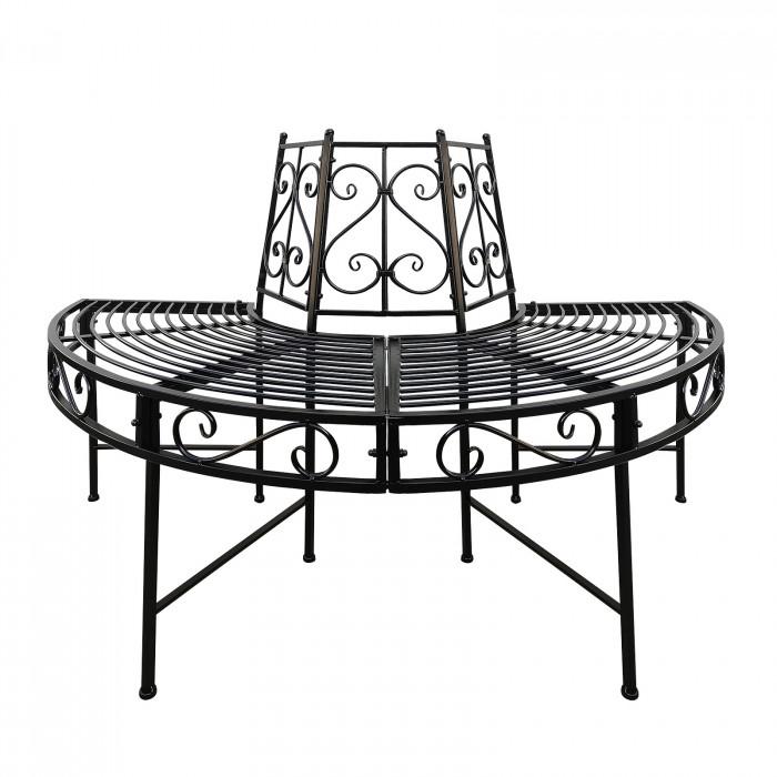 Banc tour d'arbre portland - demi-rond_0