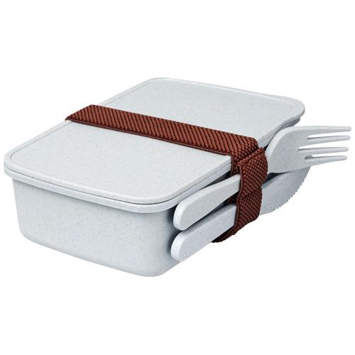 Boîte à lunch Bamberg en fibres - 50% bambou et 50% plastique PP - Réf. 11298603_0