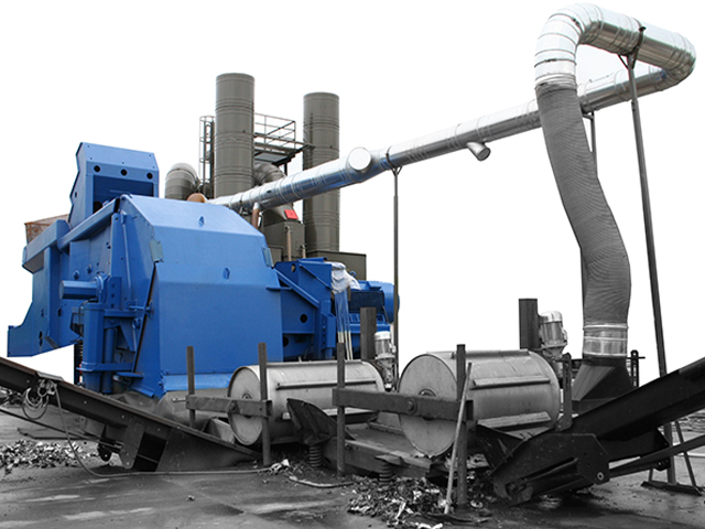 Broyeur-déchiqueteur à marteaux BONFIGLIOLI - Production 38 tonnes / h - DRAKE-16_0