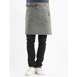 CHAUD DEVANT Tablier Chef Forene Gris Denim W70 - L50 - 1 gris 85499_0