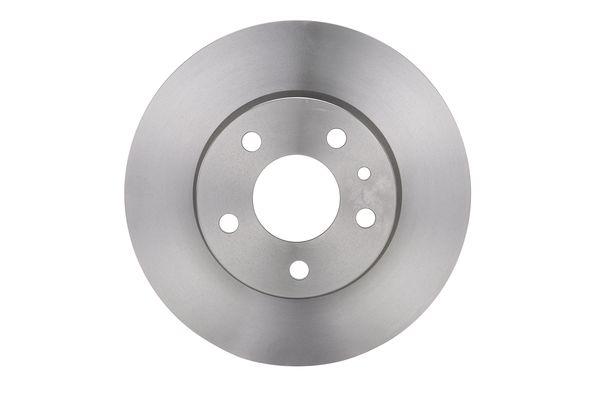 Disque de frein Bosch 0986478341 - boîte de 2 disques - arrière - plein - 5 trous - épaisseur 10mm_0