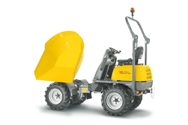Dumper sur pneus Wacker Neuson 1501 - 1500 kg de charge utile - Puissance moteur 17,0 kW_0
