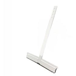 EUROP'METAL mat blanc ral 9010, ht 143cm + 2 pied 30cm - mat1430p300x2 - blanc métal 3701487201238_0