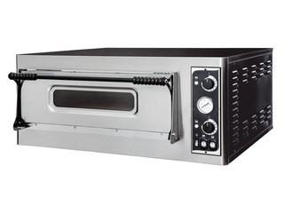 Four à pizza électrique 6 pizzas Ø32 cm - plan de cuisson en pierre réfractaire - isolation en laine de roche_0