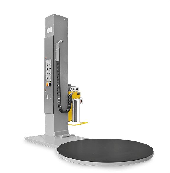 H 1300 - banderoleuse à plateau tournant - strema maschinenbau gmbh - pouvoir 1,5 kw_0