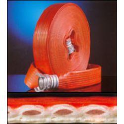 Lance à incendie souple - Diamètre 45 mm, 70 mm, 110 mm - Doublure en latex naturel et enveloppe textile_0