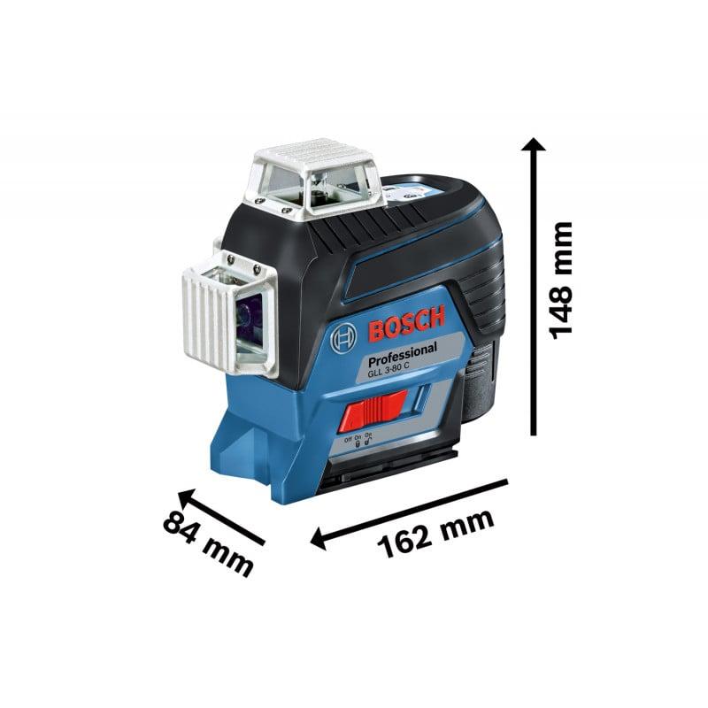 Laser d'intérieur GLL 3-80 C + LR 7 - BOSCH | 0 601 063 R05_0