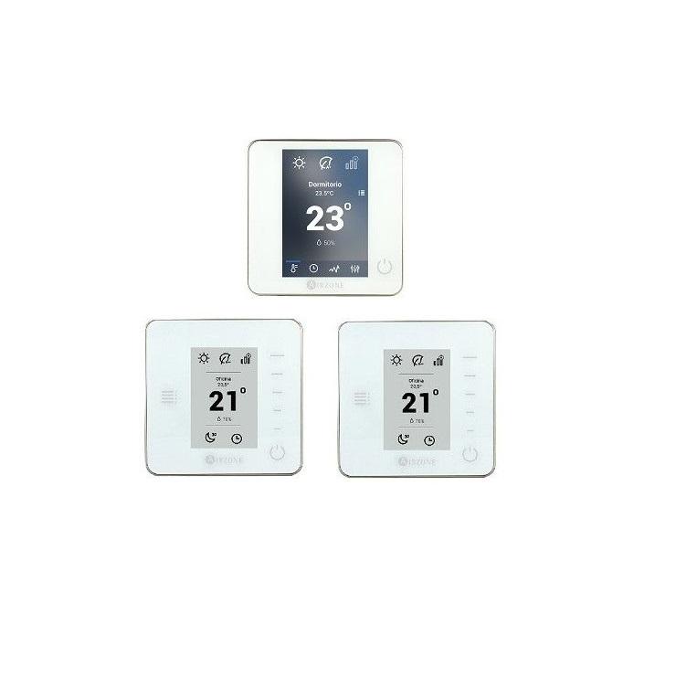 PACK THERMOSTATS BLUE THINK RADIO AIRZONE BLANC 3 ZONES_0