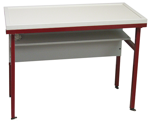 Paillasse sèche en polysinc, profondeur 750 mm - Réf MOB 7026A - BIOLAB_0