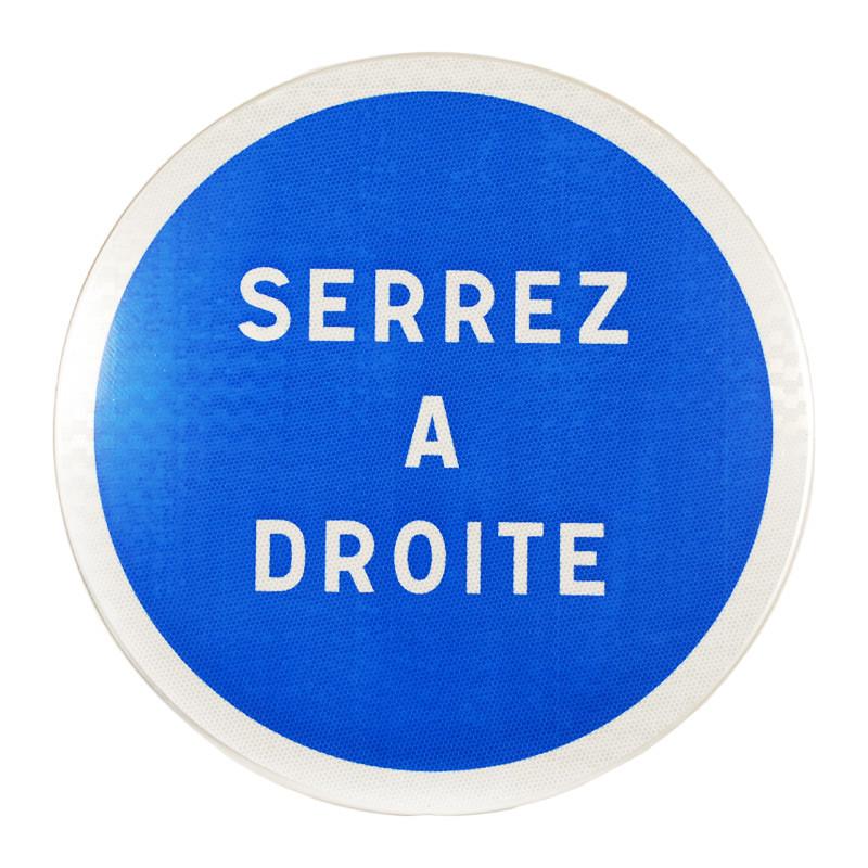Panneau d'obligation - B29 personnalisable - inscriptions variées - WP Signalisation_0