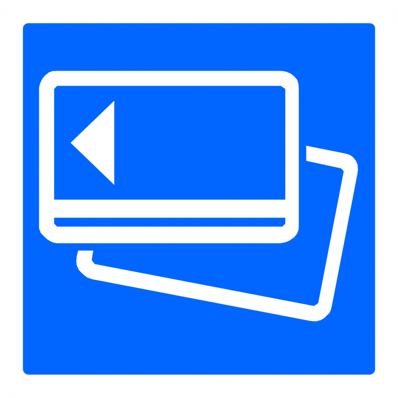 Panneau indication paiement automatique C64b_0