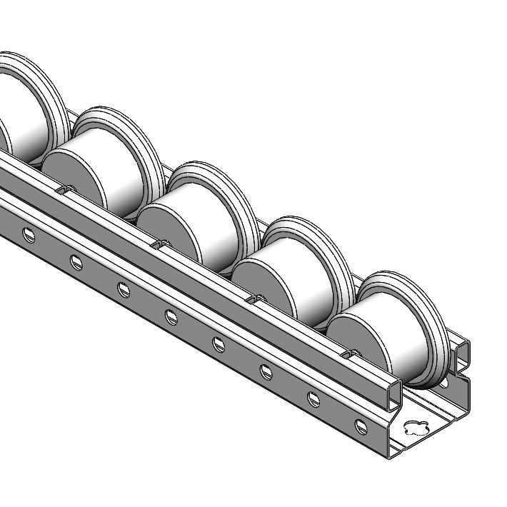 Rail coulissant robuste, rail de guidage épais à connexion complète,  capacité de charge 260 kg, roulement à billes 3 sections - 250 mm - 1300 mm  (2 pièces) : : Outils et Bricolage