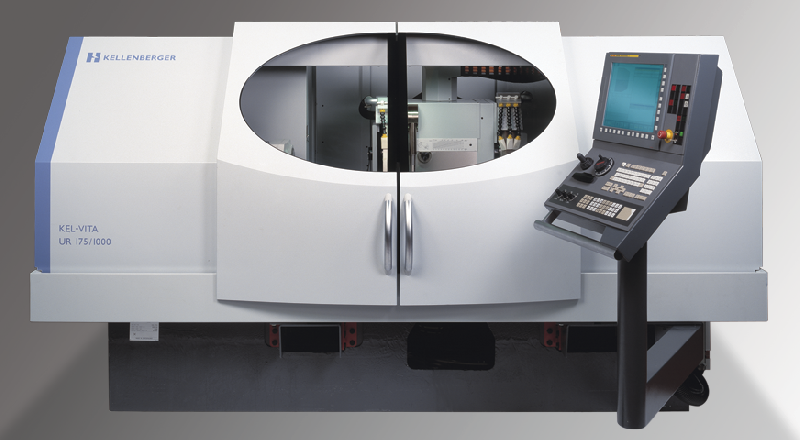 Rectifieuse CNC universelle Kellenberger KEL-VITA - 8 têtes porte-meule, guidages X/Z précis, commande Fanuc® 310is_0