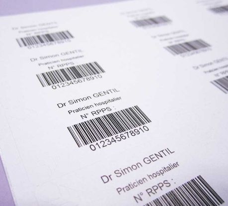 Rpps - etiquettes médicales et pharmaceutiques - luquet duration -  en planches réglementaires_0