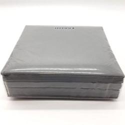 Serviettes de table airlaid - couleur gris souris - 40 x 40 cm - x 50 - DSTOCK60 - 03701431316827_0