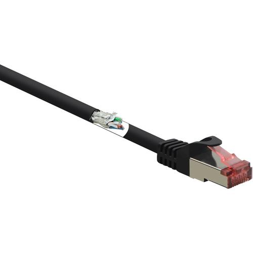 Renkforce RF-4737374 - Câble réseau RJ45 Cat6 S/FTP 0,15 m - Contacts plaqués or - Transfert 1000 Mbit/s_0