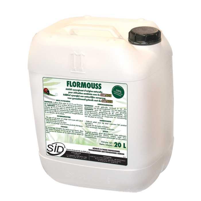 Additif synergisant Flormouss - Origine naturelle - Pour désherbage thermique vapeur Vapeco_0