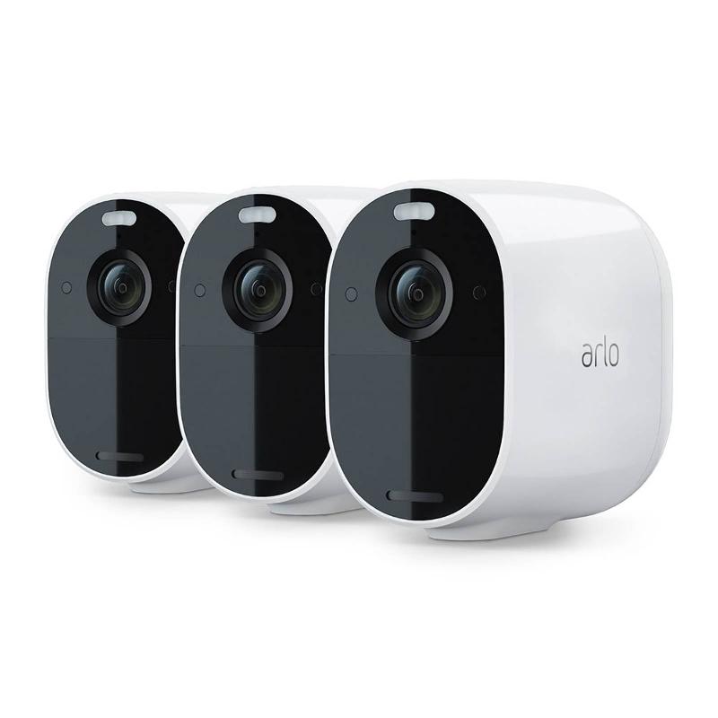 ARLO ESSENTIAL SET DE 3 CAMÉRAS, BLANCHES