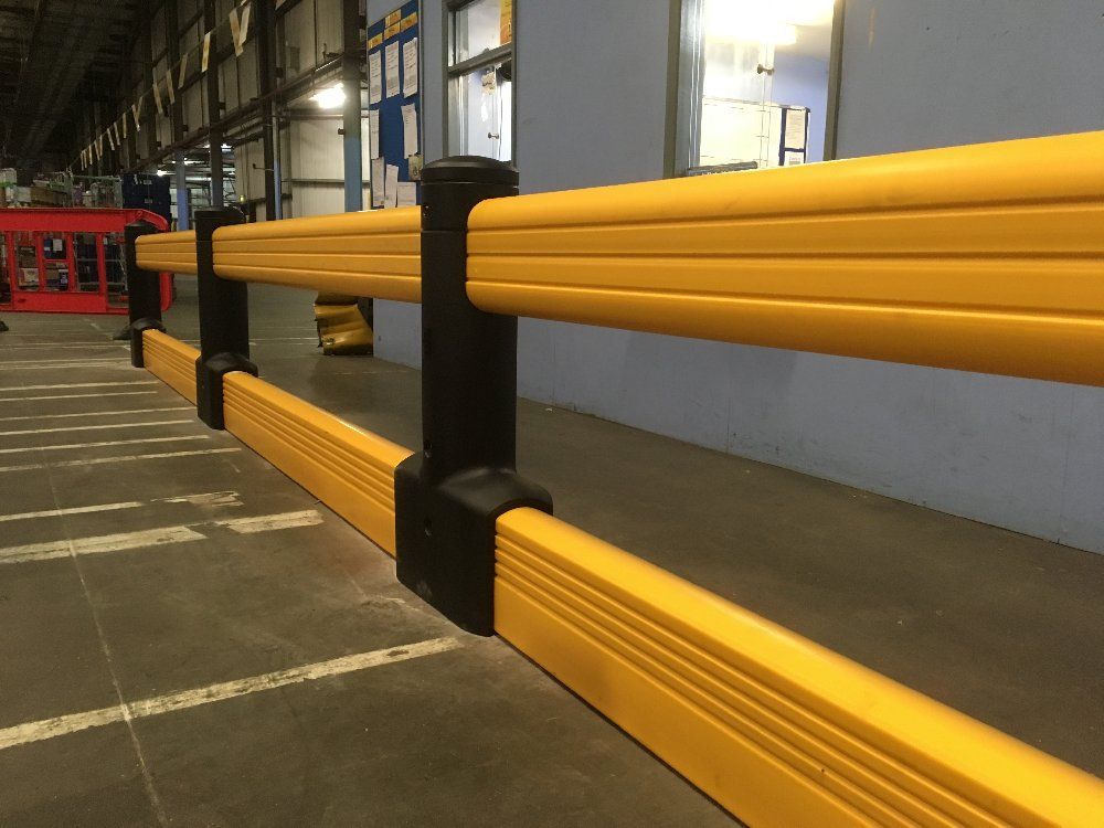 Barrières de protection lourde X-Trem - sécurité maximale pour impacts lourds en entrepôts_0