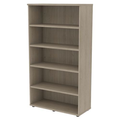 BIBLIOTHÈQUE 100 X 45 HT 180 CM CHÊNE GRIS - MBA