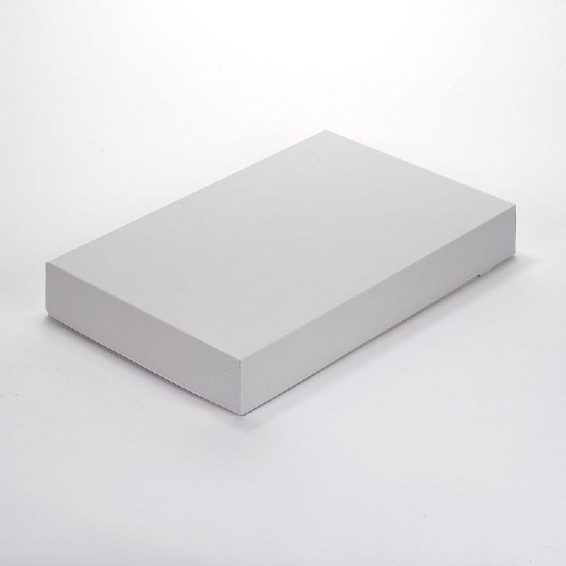 Boîte traiteur carton blanc 43x29x6cm - par 25_0