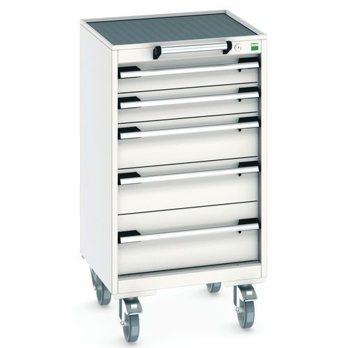 BOTT 1 ARMOIRE 5 TIROIRS CUBIO ROULANTE - BOTT