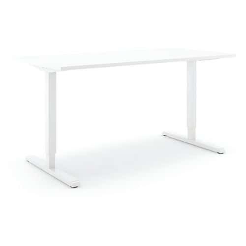 BUREAU RÉGLABLE EN HAUTEUR STEELFORCE PRO 300 - BLANC - ACTIFORCE
