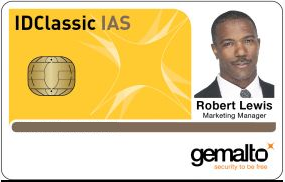 Carte duale IDClassic IAS 3610 - contact et sans contact - cryptographie et authentification forte_0