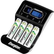 CHARGEUR INTELLIGENT + 4 PILES RECHARGEABLES LR6 ENERGIZER