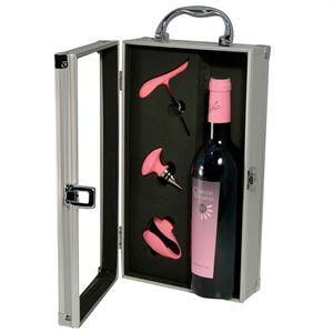 VIN ROUGE CLASS WINE COFFRET FASHION ROSE VIN ET ACCESSOIRES SOMMELIER