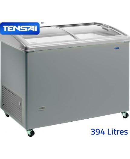 Congélateur coffre couvercle vitré bombé coulissant 400l - TCHC 400_0