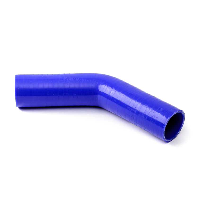 COUDE SILICONE BLUE 45 DEGRÉS DN=65MM L=150MM