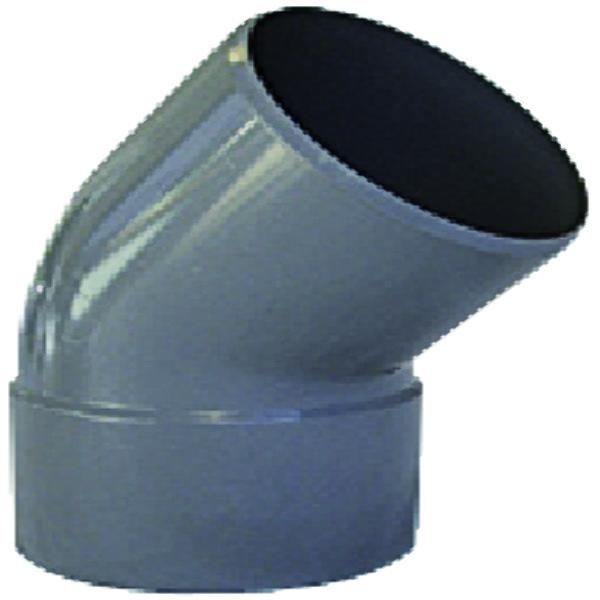 COUDE MALE-FEMELLE 45° DIAMETRE 50