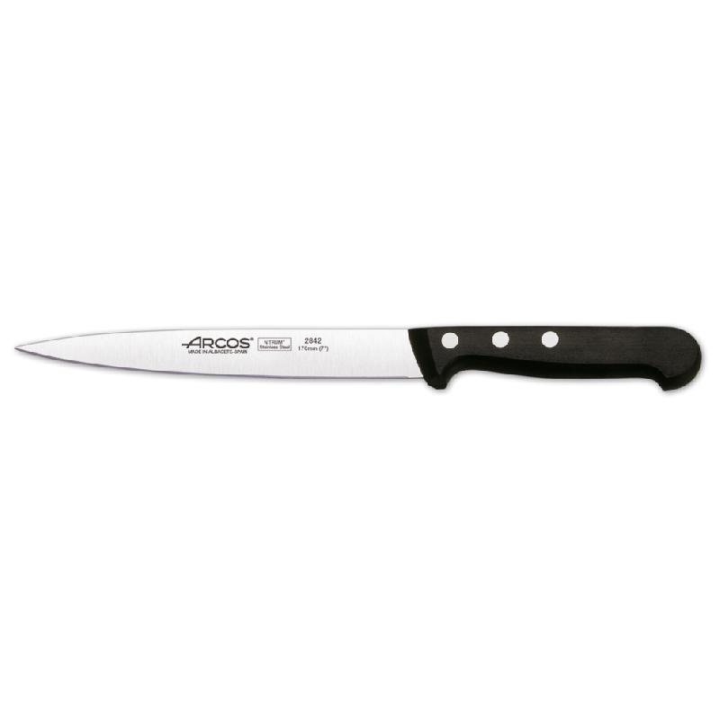 COUTEAU FILET DE SOLE - LAME INOX NITRUM 17CM - A L'UNITÉ - ARCOS - UNIVERSAL
