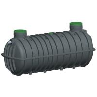 CUVE DE RÉGULATION ET RÉTENTION D'EAU DE PLUIE 10 000 L - 5 L/S