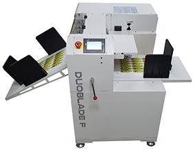 Système de découpe d'étiquettes en feuille numérique - Valloy Duoblade F - Compact et performant avec technologie de lames rotatives_0