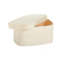 FHC - 100Pcs - Boite bois rectangulaire avec couvercle - 110x80x55mm, 240ml - beige Matériau naturel FHC210BBOITE11_0