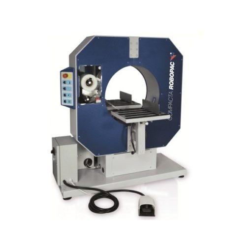 Filmeuse horizontale Compacta 125 manuelle - Robopac - Emballage de produits longs_0