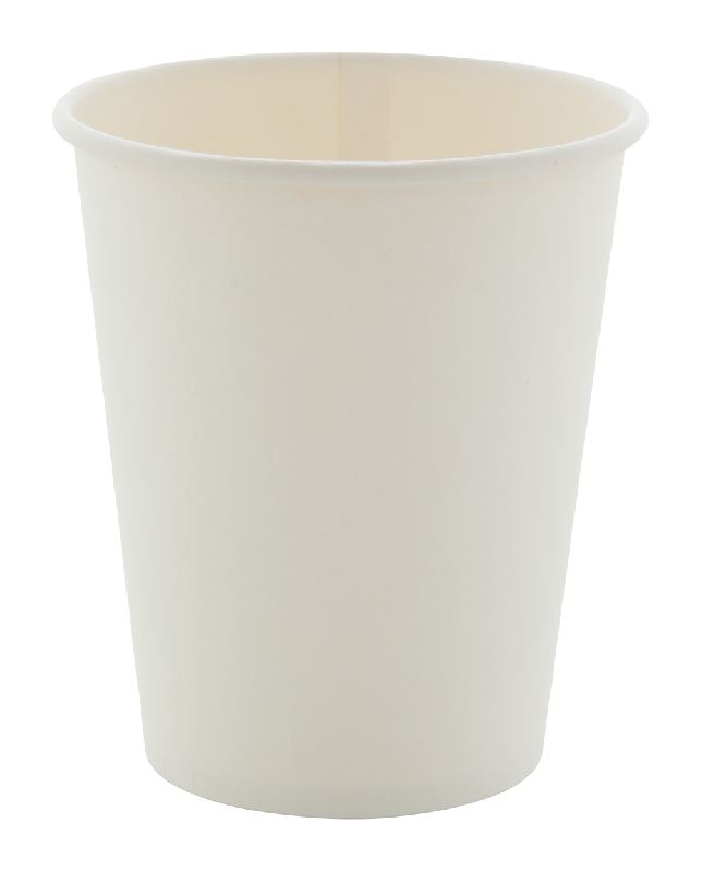 Gobelet publicitaire en carton simple paroi doublé en PE - 240 ml - Par multiples de 50 pièces_0