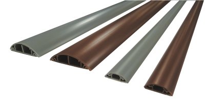 Goulotte de plancher 2 modèles - Coloris gris ou marron - PG06 / PG12_0