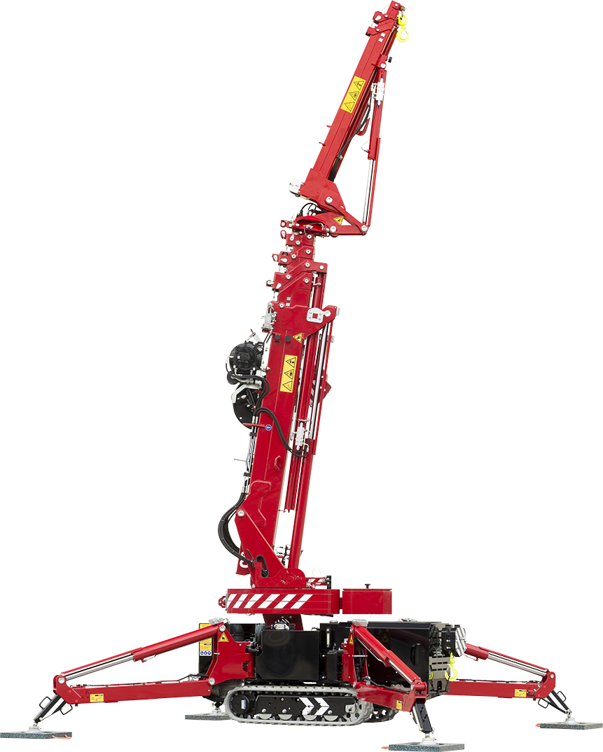 Grue araignée - Hoefflon - C6 - 3.0t - Multifonctionnelle et Robuste_0